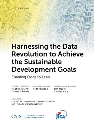 cover image of Harnessing the Data Revolution to Achieve the Sustainable Development Goals